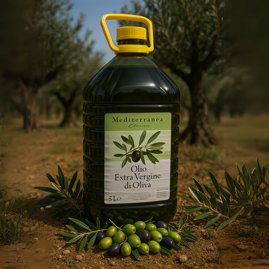 Olio Extra Vergine di Oliva Italiano - Italienisches extra natives Olivenöl